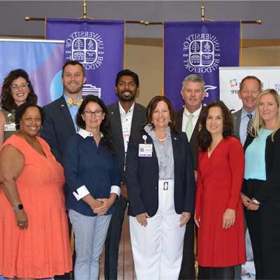 group of UB and Hartford Healthcare administrators